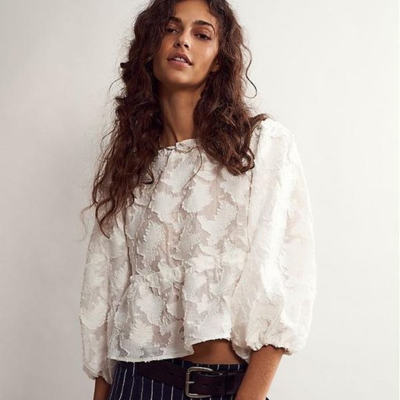Free People Tops - Final Markdown! Free People Callie Top XL NWT